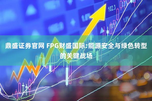 鼎盛证券官网 FPG财盛国际:能源安全与绿色转型的关键战场